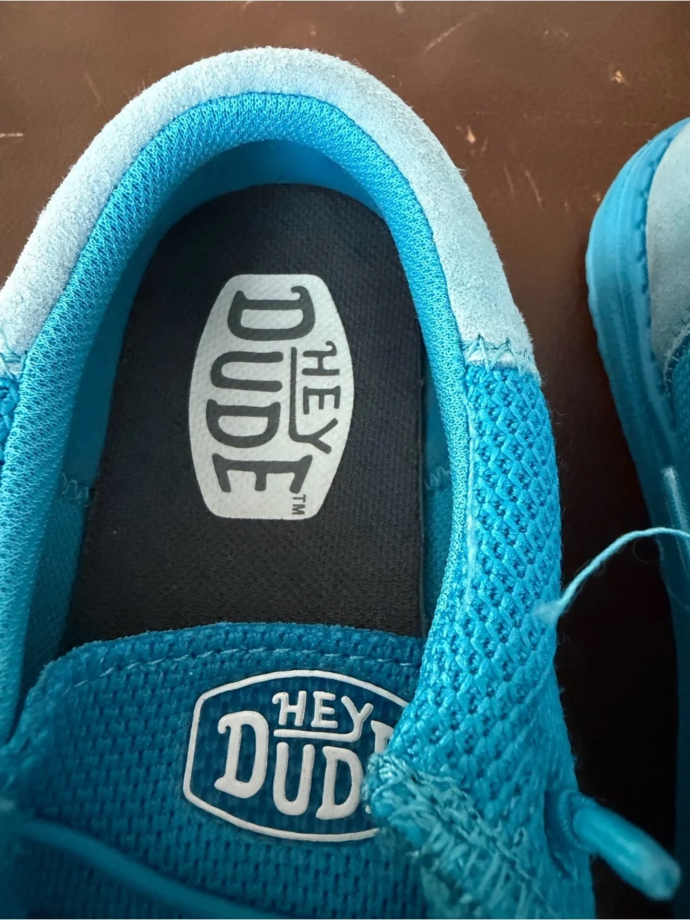 Hey Dude Kids Bright Blue Slip-On comfy shoes
